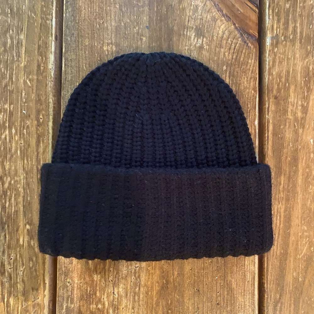 Silence and Noise Black Beanie